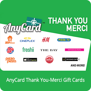 AnyCard Thank You-Merci
