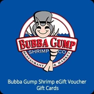 Bubba Gump Shrimp eGift Voucher Gift Card USA