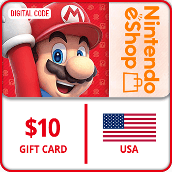 Nintendo eShop 10 USD Gift Card (US)