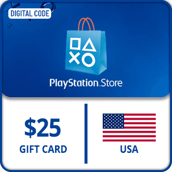PlayStation Gift Card PSN $25 USA