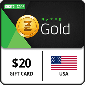 Razer Gold Pin 20 $ - USA Region