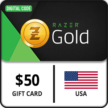 Razer Gold Pin 50 $ - USA Region